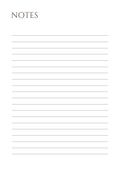 To Do List & Pages de Notes – Édition Minimaliste | A4 & A5